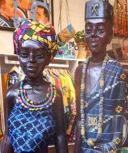 Wooden Statues, Guinea, West Africa