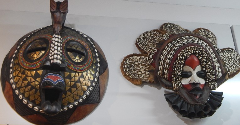 Ivory Coast Mask and Cameroon Mask